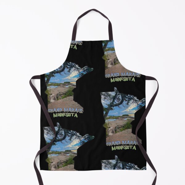 Item preview, Minnesota State Outline - Grand Marais designed and sold by gorff.
