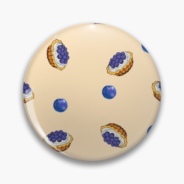 Item preview, Blueberry Pie Pattern designed and sold by The Glasses Girl.