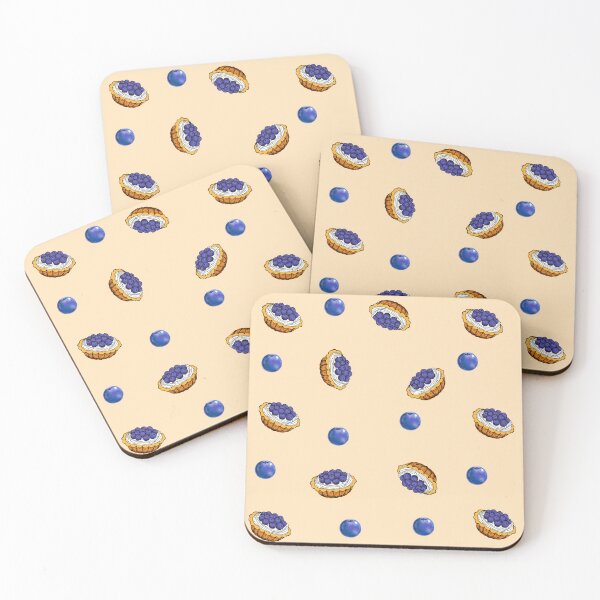 Item preview, Blueberry Pie Pattern designed and sold by The Glasses Girl.