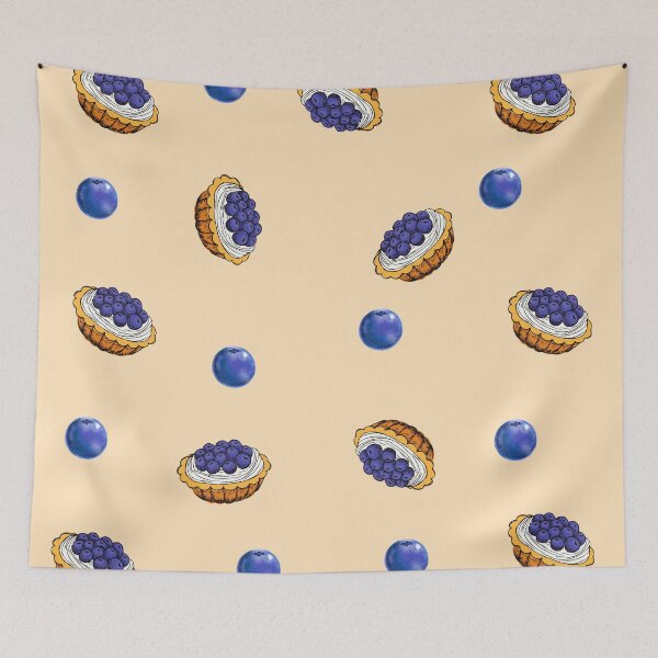 Item preview, Blueberry Pie Pattern designed and sold by The Glasses Girl.
