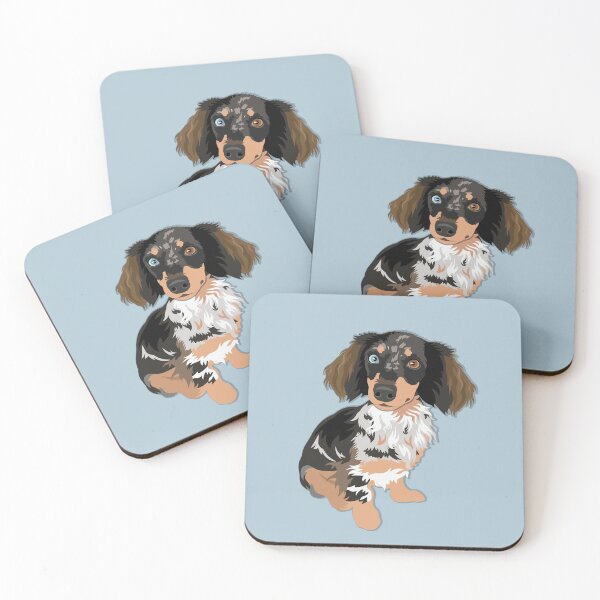 Item preview, Merle Dachshund designed and sold by MameDesign.