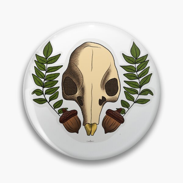 Item preview, Chipmunk Skull designed and sold by Corissa Livingston.