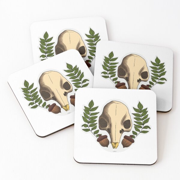 Item preview, Chipmunk Skull designed and sold by Corissa Livingston.