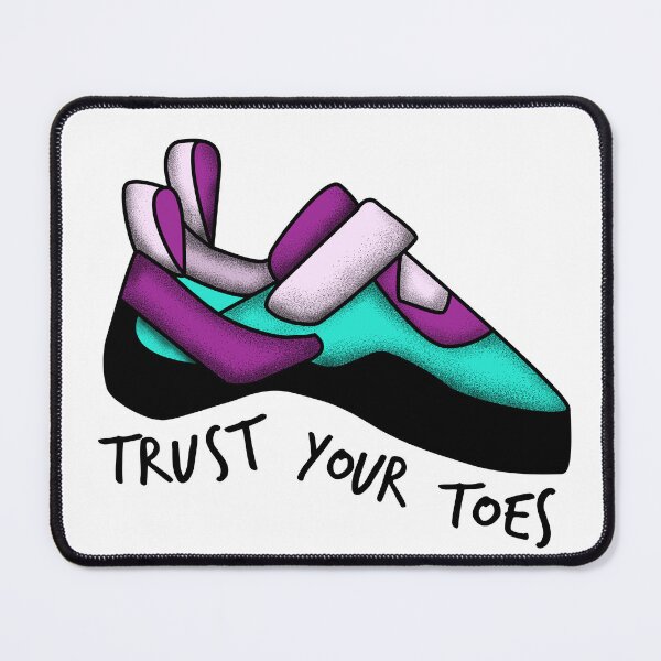 Item preview, Climbing Shoe Trust Your Toes designed and sold by maikamess.