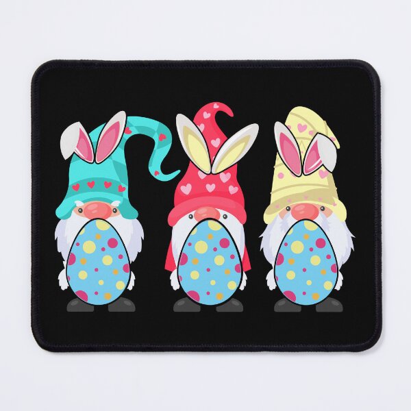 Item preview, Cute Gnomes Bunny Easter Egg Hunting designed and sold by haselshirt.