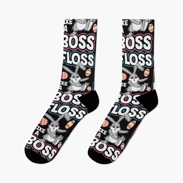 Item preview, Floss Like A Boss Funny Bunny Dancing Easter Egg designed and sold by haselshirt.