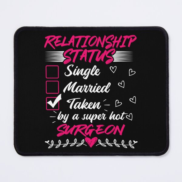 Item preview, Funny His and Her Gift Idea Surgeon Relationship Status designed and sold by haselshirt.