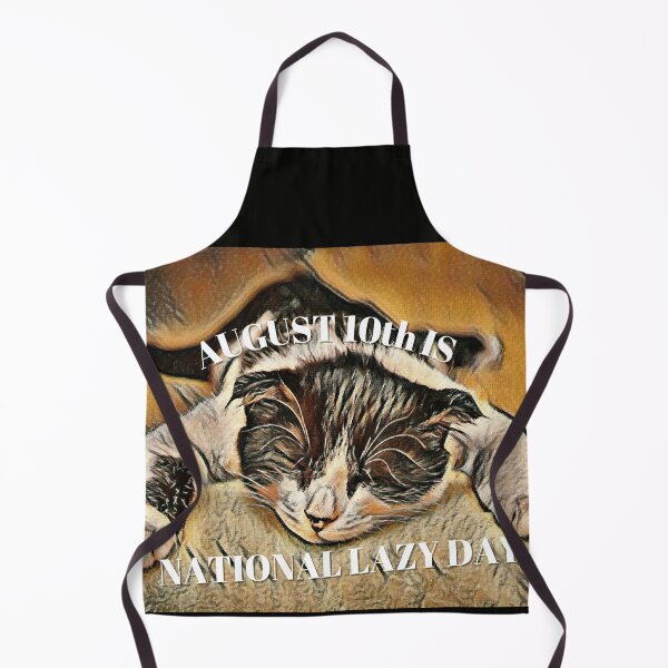 Item preview, Sleeping Cat National Lazy Day designed and sold by McThingummy.