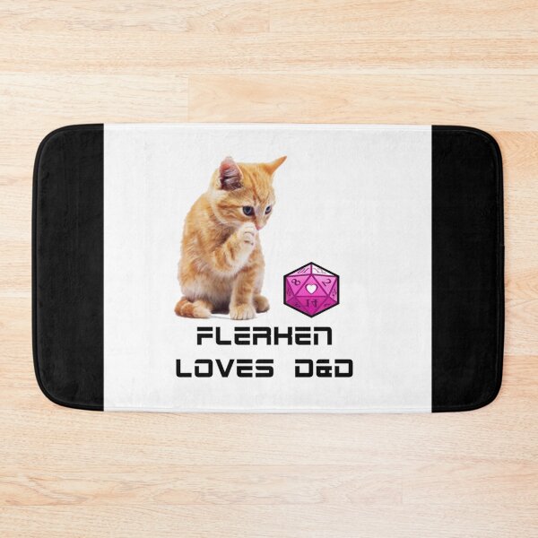 Item preview, Flerken Loves D&D Poster designed and sold by kiszkalabr.