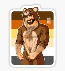 ADAM LIKES TEDDY BEARS - BEAR PRIDE Sticker