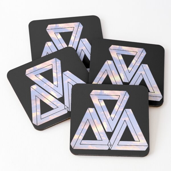 Item preview, Light Sky Triple Triangle Me Impressed designed and sold by createVisions.