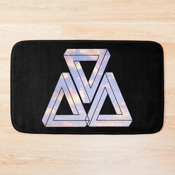 Item preview, Light Sky Triple Triangle Me Impressed designed and sold by createVisions.