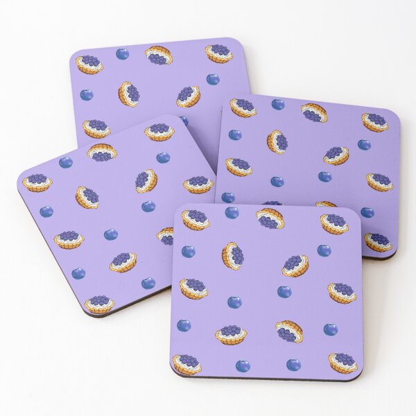 Item preview, Cute Blueberry Pie Pattern designed and sold by The Glasses Girl.