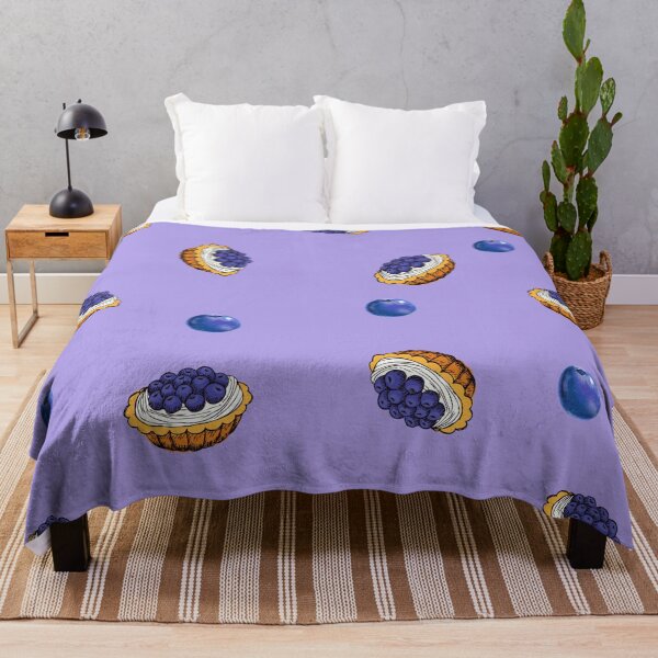 Item preview, Cute Blueberry Pie Pattern designed and sold by The Glasses Girl.