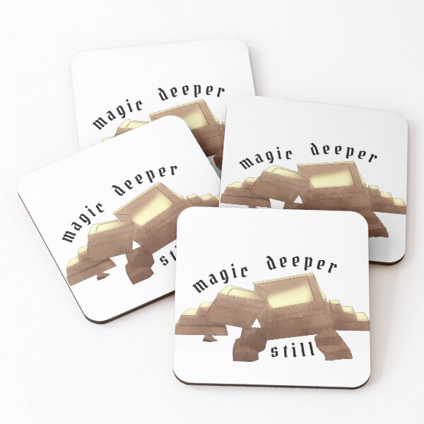 Item preview, Magic Deeper Still Stone Table Quote designed and sold by cre8ivemango.