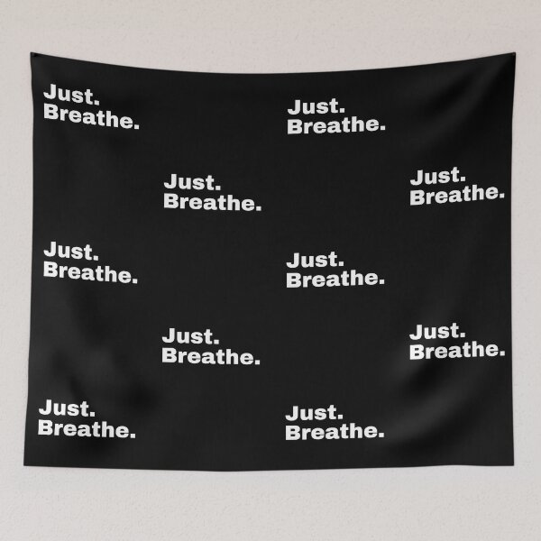 Item preview, Just. Breathe. designed and sold by StriderDesigns.