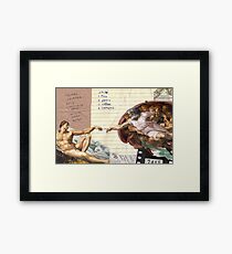 The Creation Framed Print