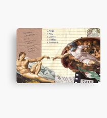 The Creation Canvas Print