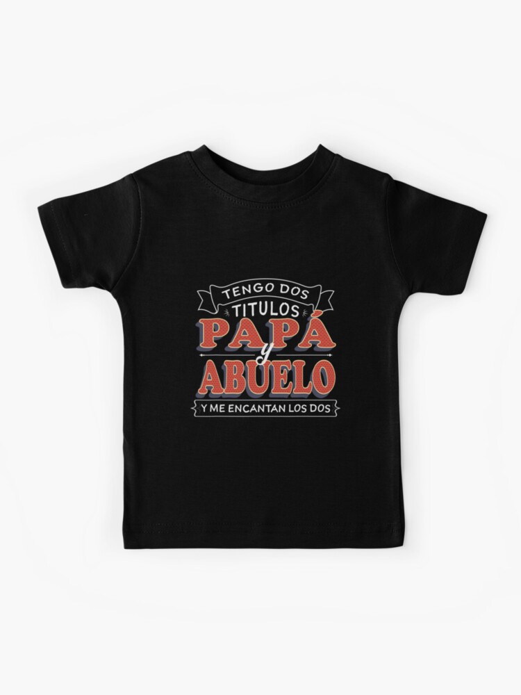 Enderezar hipoteca frío Camiseta para niños for Sale con la obra «Mens Tengo dos Títulos Papa y Abuelo  Camisa para Día del Padre» de wildplatform340 | Redbubble