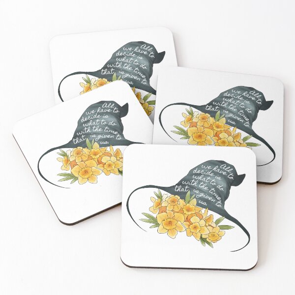 Item preview, What to Do With the Time that Is Given to You Gandalf Quote designed and sold by cre8ivemango.