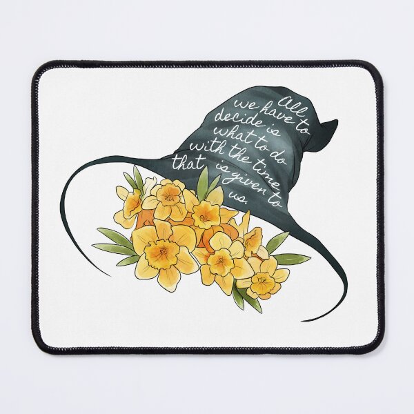 Item preview, What to Do With the Time that Is Given to You Gandalf Quote designed and sold by cre8ivemango.
