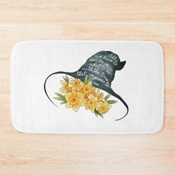 Item preview, What to Do With the Time that Is Given to You Gandalf Quote designed and sold by cre8ivemango.