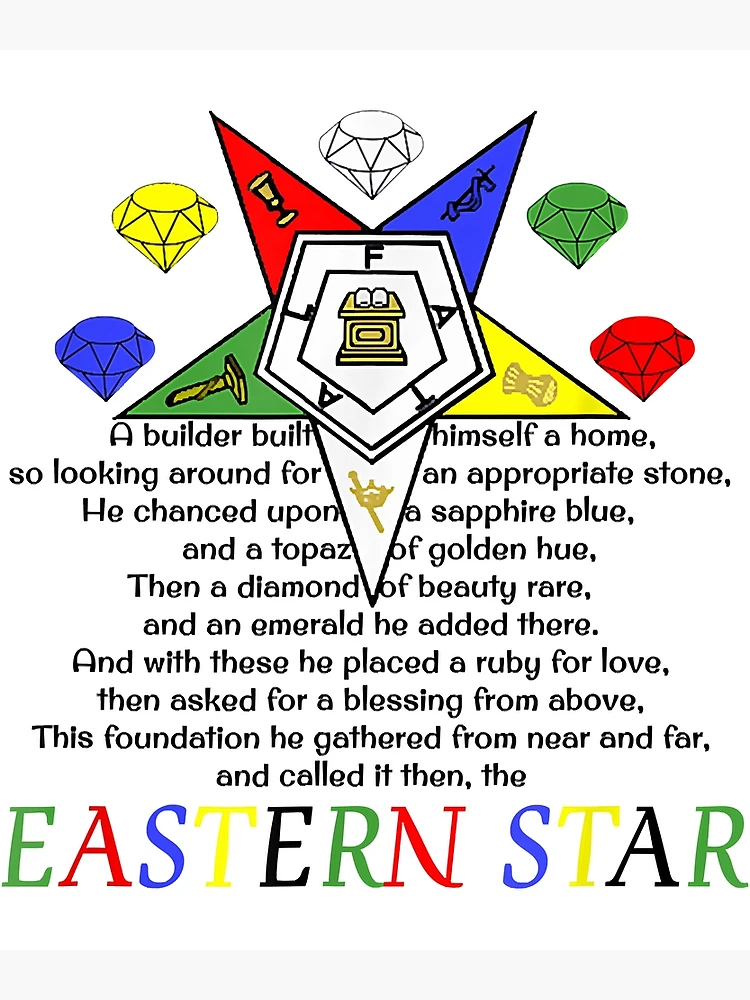 Order Of The Eastern Star OES Quote Fatal Diva Sisterhood | Poster