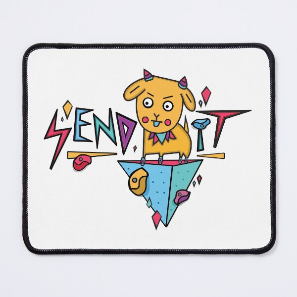 Item preview, Climbing Bouldering Goat Send It  designed and sold by maikamess.