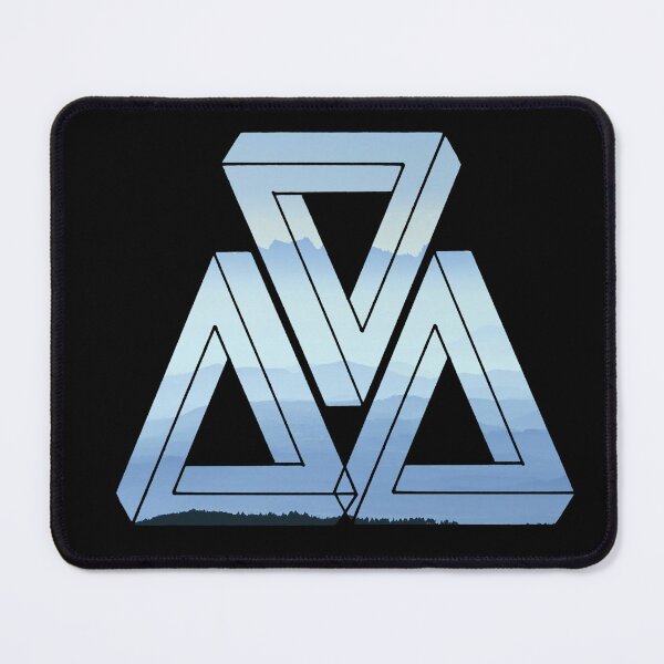 Item preview, Mountain Range Triple Triangle Me Impressed designed and sold by createVisions.