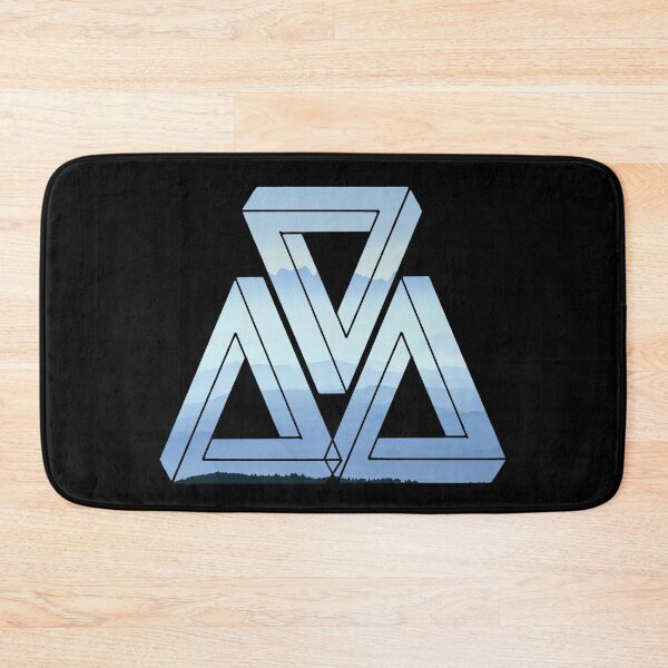 Item preview, Mountain Range Triple Triangle Me Impressed designed and sold by createVisions.