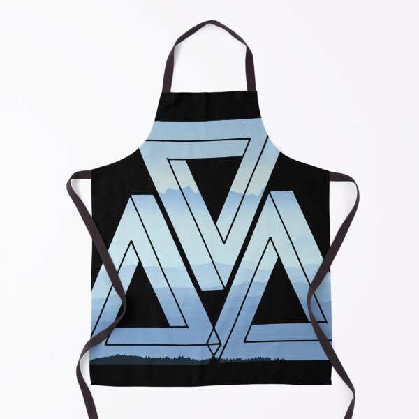 Item preview, Mountain Range Triple Triangle Me Impressed designed and sold by createVisions.