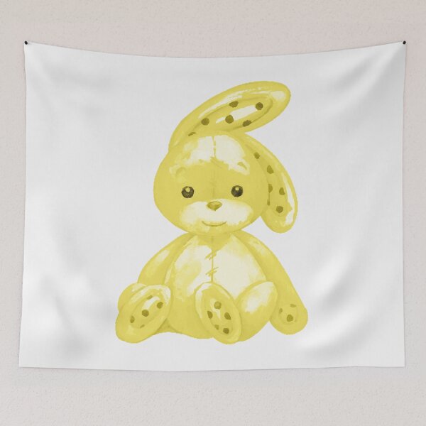 Item preview, Nursery Rabbit in Yellow designed and sold by KVDcreations.
