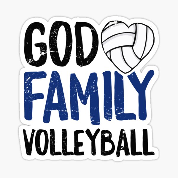 Item preview, God Family Volleyball Women Men Girls Player Gift designed and sold by PayneGricese.