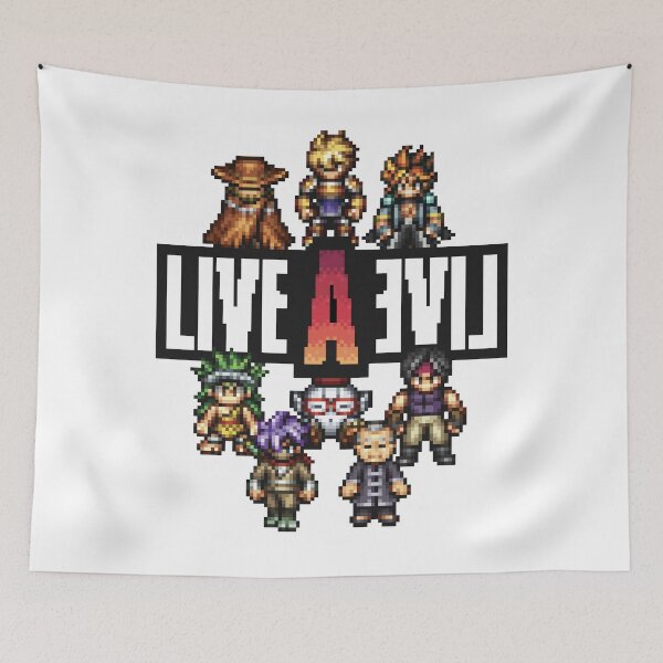 Item preview, Live A Live™ - Time Period Heroes (Pixel Art) designed and sold by SWISH-Design.