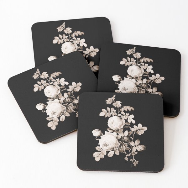 Item preview, Bronze Flower, Alternative Illustration - Bronze and White Rose designed and sold by DaphneKstudio .