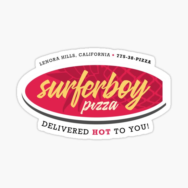 Artikel-Vorschau von Retro-Surferboy-Pizza, designt und verkauft von hoboballan.