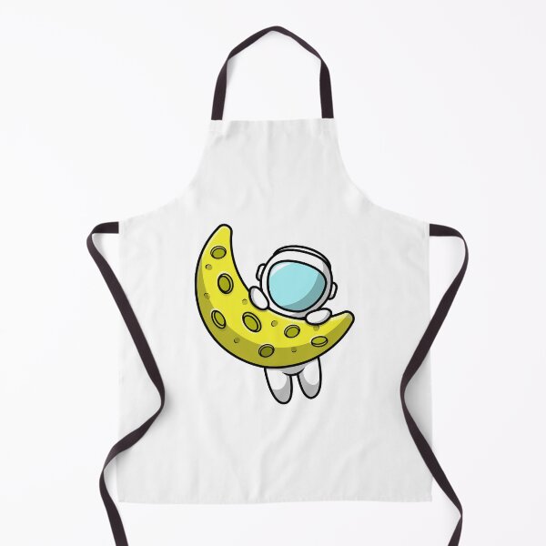 Item preview, Cute Astronaut Hanging On The Moon designed and sold by MoaaStore.
