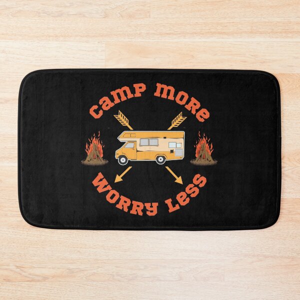 Item preview, Camp More Worry Less,camping,camp,hiking,first time camping,first camping,apparently,glamp,adventure,camper,camping time,camping vacation,camping now,vacation,nature,outdoor designed and sold by NAZIMNADIR.