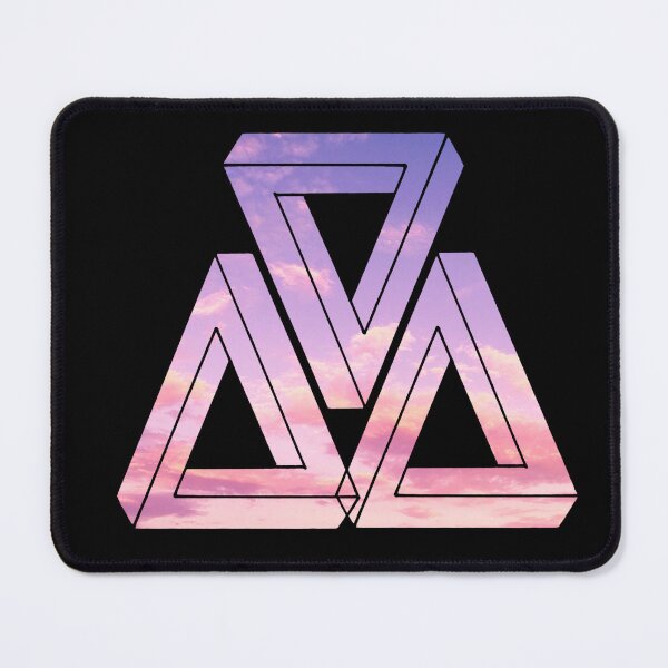 Item preview, Purple Sky Triple Triangle Me Impressed designed and sold by createVisions.