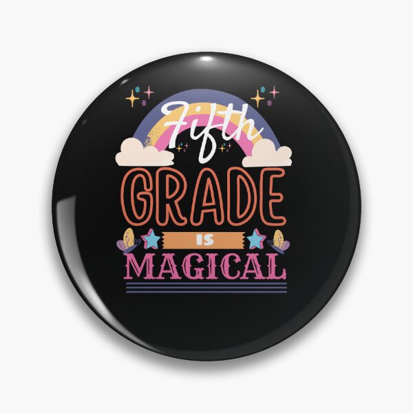 Item preview,  Fifth grade is magical- Back to School designed and sold by Rainbow Designs.