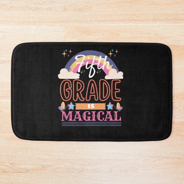 Item preview,  Fifth grade is magical- Back to School designed and sold by Rainbow Designs.