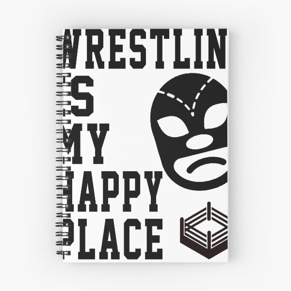 Item preview, wrestling is my happy place designed and sold by justanothertee.