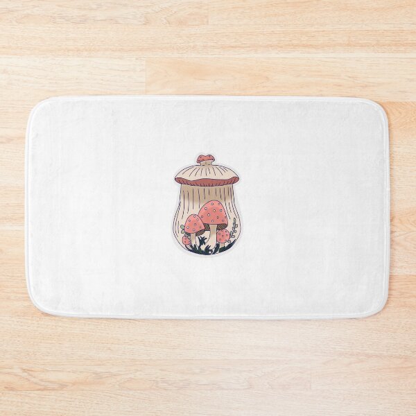 Item preview, Pink Arnel  Happy Mushroom Canister designed and sold by Corissa Livingston.