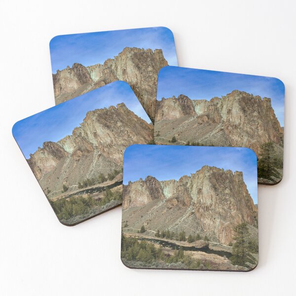 Item preview, Smith Rock Canvas Print, by DAM Creative, designed and sold by DAM Creative ⭐⭐⭐⭐⭐.