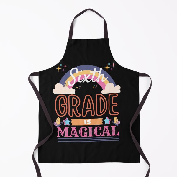 Item preview, Sixth grade is magical- Back to School designed and sold by Rainbow Designs.