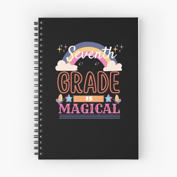 Item preview, Seventh grade is magical- Back to School designed and sold by Rainbow Designs.