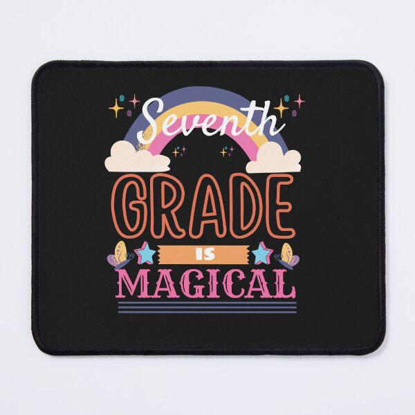Item preview, Seventh grade is magical- Back to School designed and sold by Rainbow Designs.
