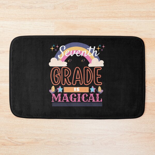 Item preview, Seventh grade is magical- Back to School designed and sold by Rainbow Designs.