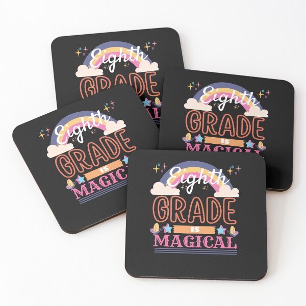 Item preview, Eighth grade is magical- Back to School designed and sold by Rainbow Designs.