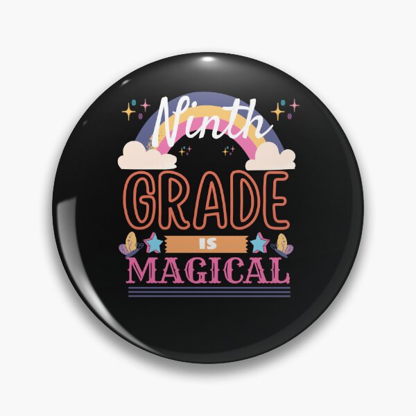 Item preview, Ninth grade is magical- Back to School designed and sold by Rainbow Designs.